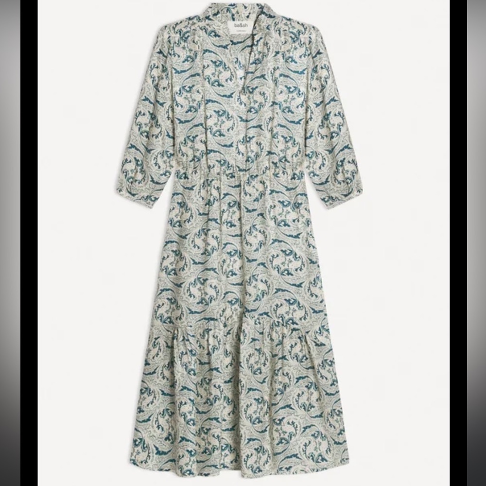 EUC BA&SH SONG DRESS IN PAISLEY